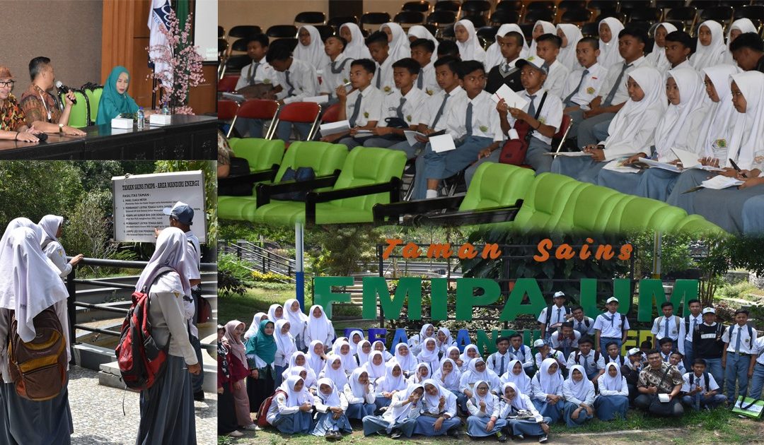 Kunjungan MA Al Hayatul Islamiyah Kedung Kandang Malang di FMIPA UM