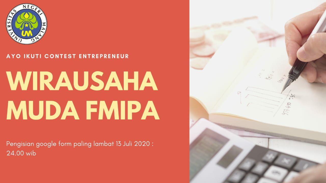 Contest Entrepreneur Wirausaha Muda FMIPA
