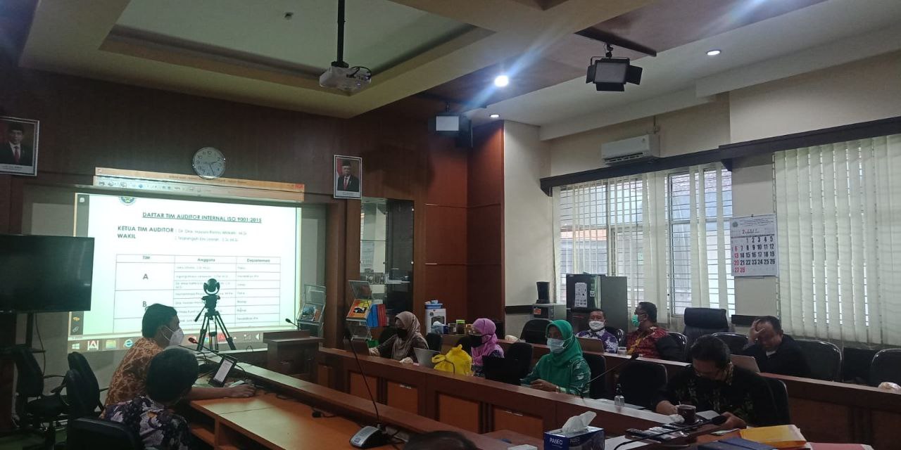 Pembukaan Audit Internal ISO 9001:2015 FMIPA Universitas Negeri Malang