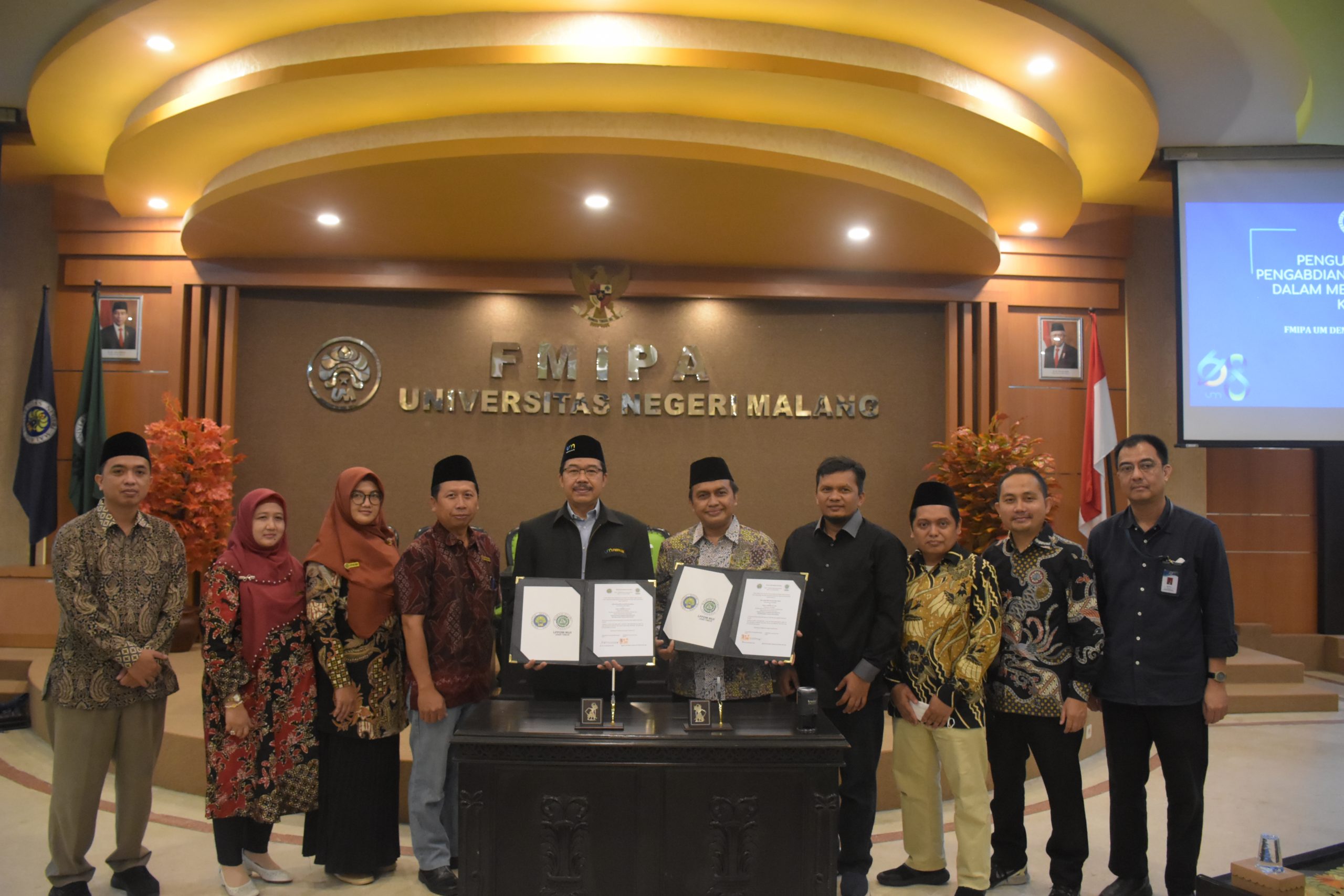 Sosialisasi Sertifikasi Halal LPPOM MUI Jawa Timur dan Perumusan Kerjasama FMIPA UM – LPPOM MUI Jawa Timur