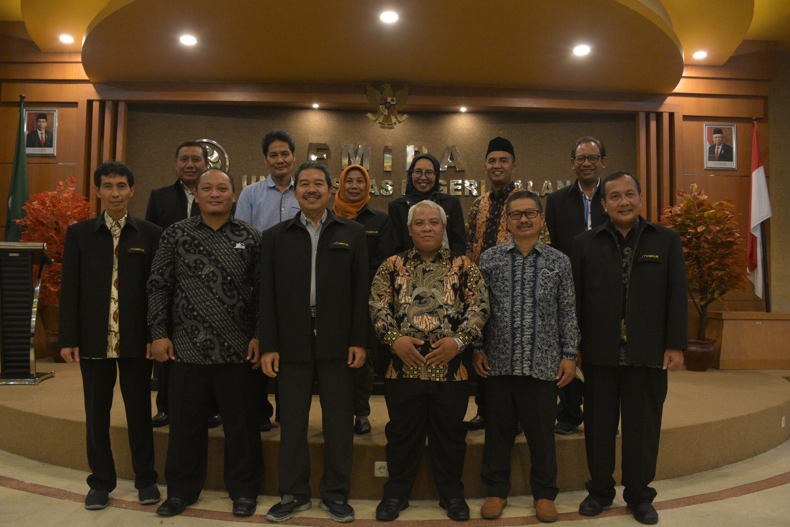 Diskusi dan Penandatanganan Kerjasama antara FMIPA Universitas Negeri Malang dengan Fakultas Sains UIN Sultan Maulana Hasanuddin Banten