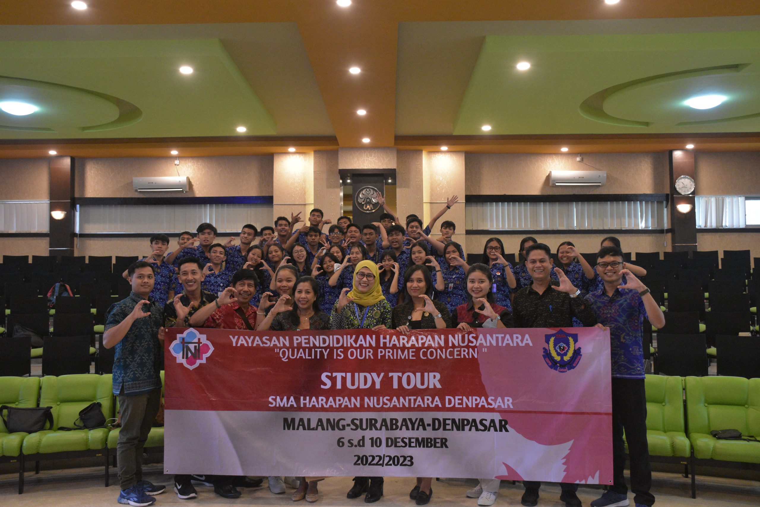 Kunjungan SMA Harapan Nusantara Denpasar