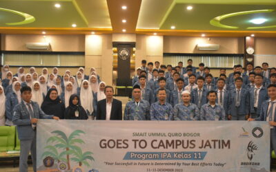 Calon Ilmuwan dari SMA IT Ummul Quro mengunjungi FMIPA UM