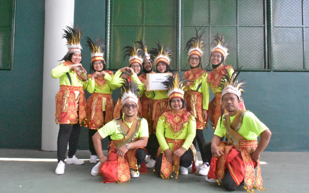 FMIPA UM Berpartisipasi dalam Lomba Senam HUT ke-35 KORPRI Universitas Negeri Malang