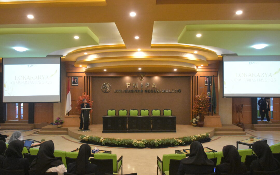 Lokakarya Program Kerja Ormawa FMIPA UM 2025: Meningkatkan Kreativitas dan Kolaborasi Organisasi Mahasiswa