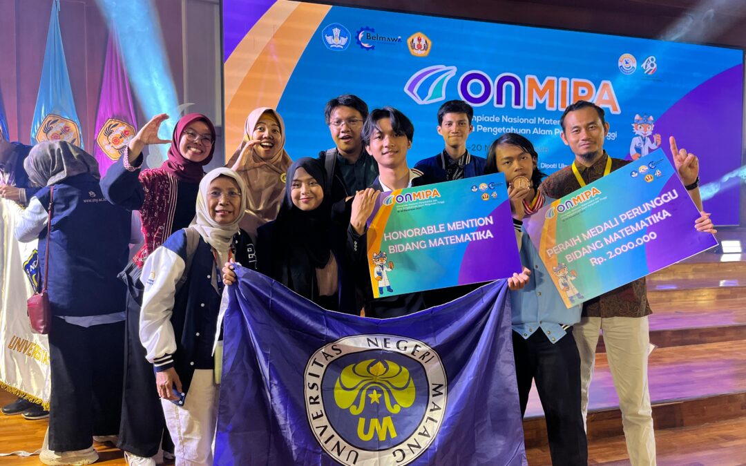 Fakultas MIPA UM Raih Dua Penghargaan Bergengsi di ONMIPA PT 2025